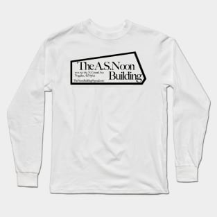 The Noon Building (black) Long Sleeve T-Shirt